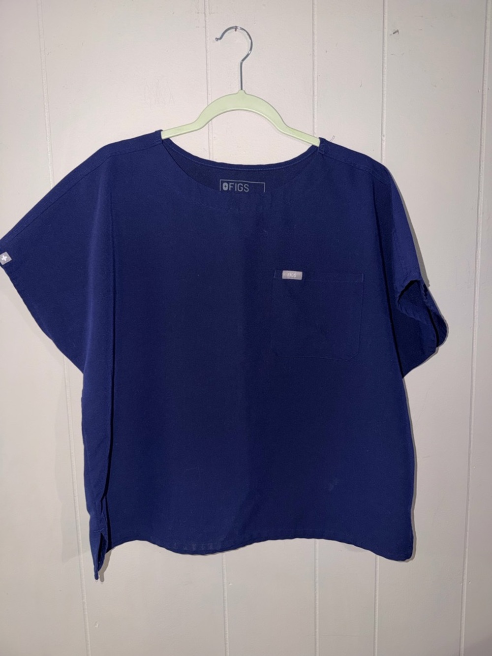 Figs Navy Arua Top